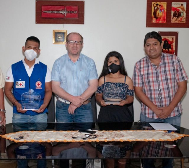 Voluntarios de Bermejo son reconocidos como “Jóvenes Protagonistas del Desarrollo”