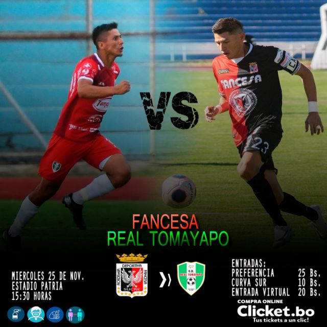 Real Tomayapo va por el primer golpe ante Fancesa 