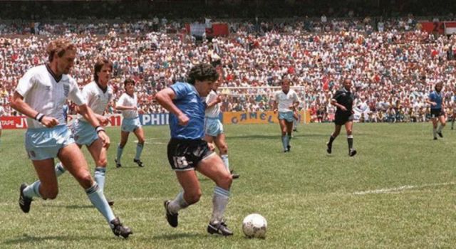 A Inglaterra en México 86, el gol más hermoso de los Mundiales 
