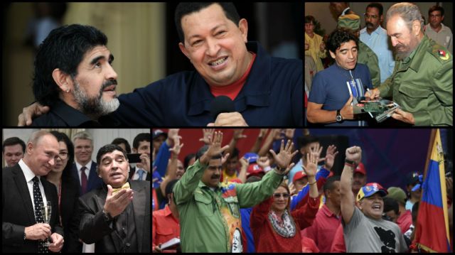 Maradona en la política: De izquierda y defensor de la altura
