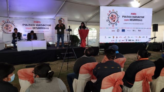 ONG, organizaciones sociales e instituciones público-privadas concluyen con propuestas en 10 áreas para afrontar la crisis