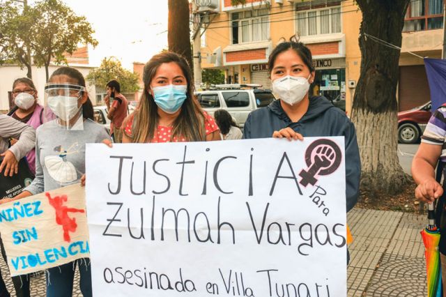 Pidieron justicia por las víctimas de violencia  de género de este 2020.