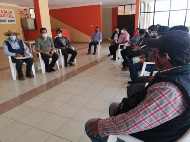 Campesinos y la Alcaldía acuerdan agenda conjunta 
