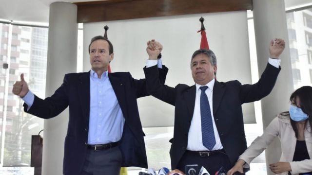 Tuto brinda su apoyo a la candidatura de Larrea