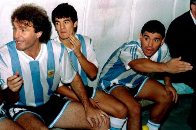 El “Burrito” Ortega confesó su  convivencia con Maradona