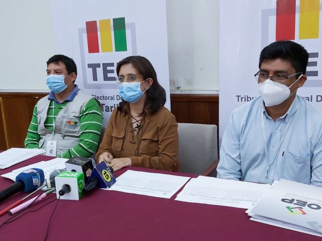 Rumbo al 7M: TED desconoce cómo se distribuirán los escaños en Tarija