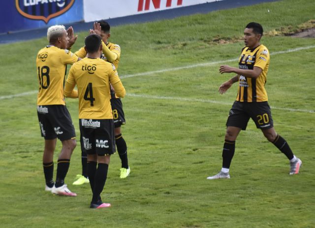 El Tigre ruge en Potosí con  tres goles de Jair Reinoso 