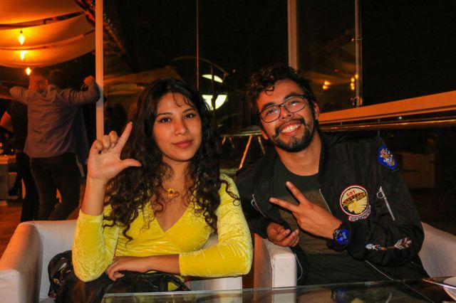 Lorena Fernández y Fercho Villafuerte.