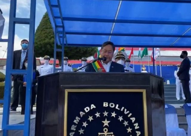 Luis Arce pide consumir los productos bolivianos