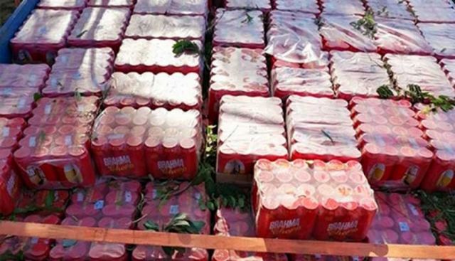 Comisan en Villa Montes 19.200 unidades de cerveza de contrabando