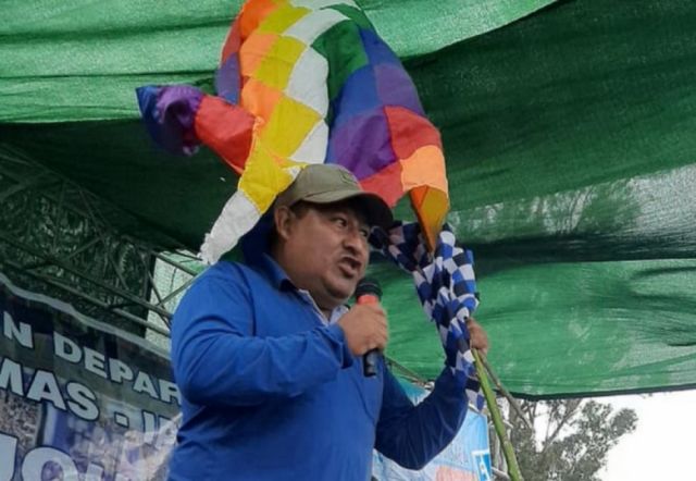 Juan Carlos León como candidato a gobernador de Chuquisaca por el MAS-IPSP
