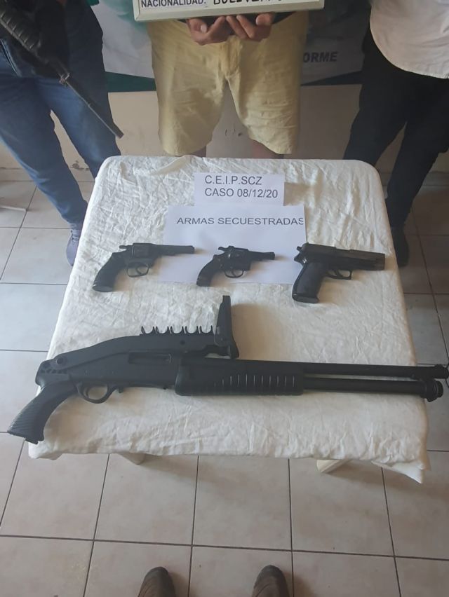 Aprehenden a líder de grupo delincuencial por portación de armas