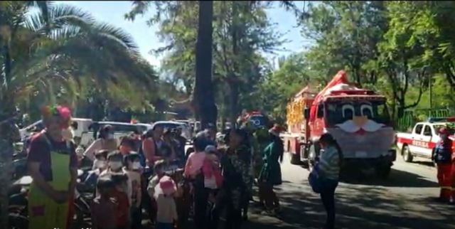 Tarija: Comando Departamental inicia caravana para entrega de juguetes