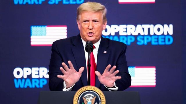 Trump busca unirse a Texas para revertir derrota electoral