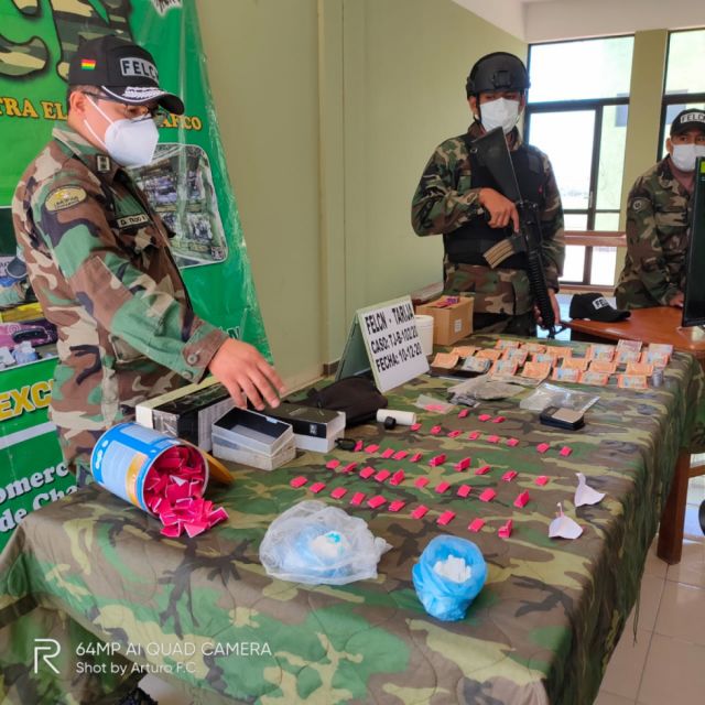 Tarija: Vendía droga en una tienda de pernos 