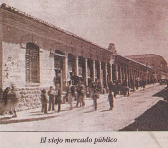 El viejo mercado público de Tarija