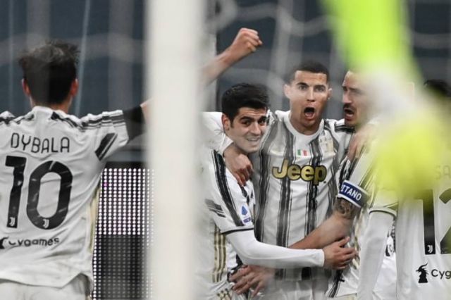 Doblete de Cristiano en su partido 100 en “Juve”