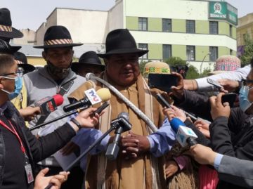 Dirigentes Campesinos piden a Evo Morales "no entrometerse" en gobierno de Arce