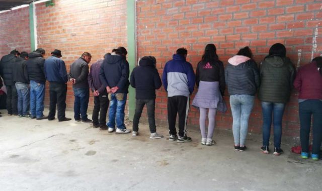 Arrestan a 19 personas implicadas en robos