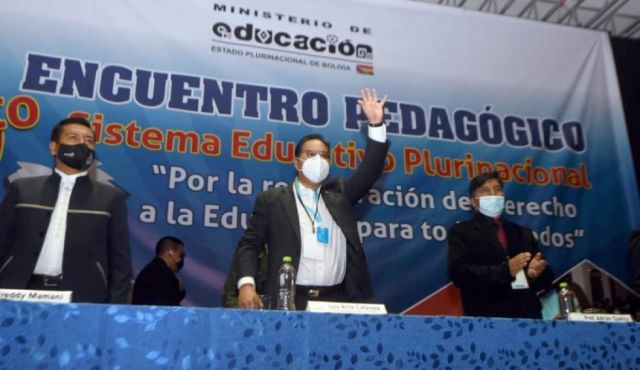 Inicia sexto encuentro pedagógico, la propuesta es iniciar con clases semipresenciales en febrero
