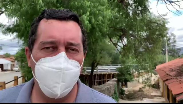 Alcalde de Tarija realiza inspección a puentes del Barrio Germán Busch