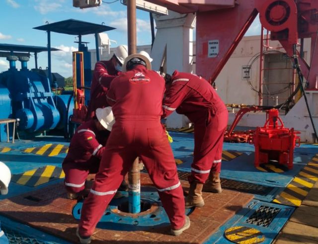 Arce destaca descubrimiento en el pozo Yarará X1