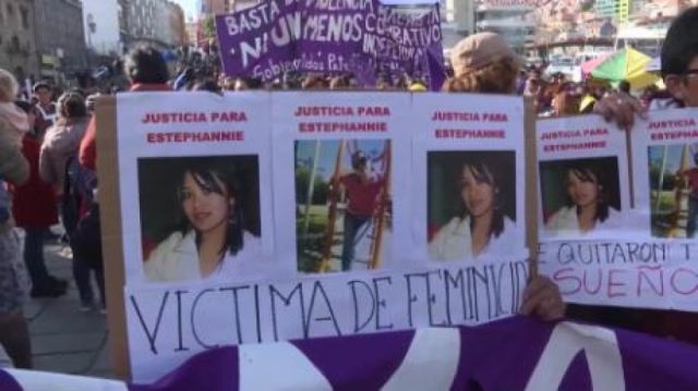 Suben a 113 las víctimas de feminicidio y 51 los infanticidios en Bolivia