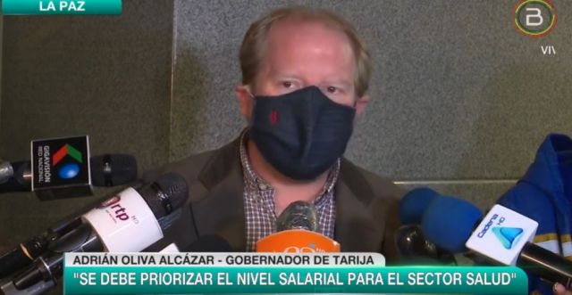Oliva: Se debe priorizar la recontratación de personal de salud y autorizar la nivelación salarial