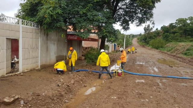 Gestión de Riesgos reportó una vivienda anegada en el barrio Copacabana  