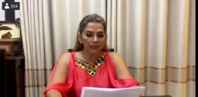 Áñez renuncia a Demócratas y carga contra Ernesto Suárez