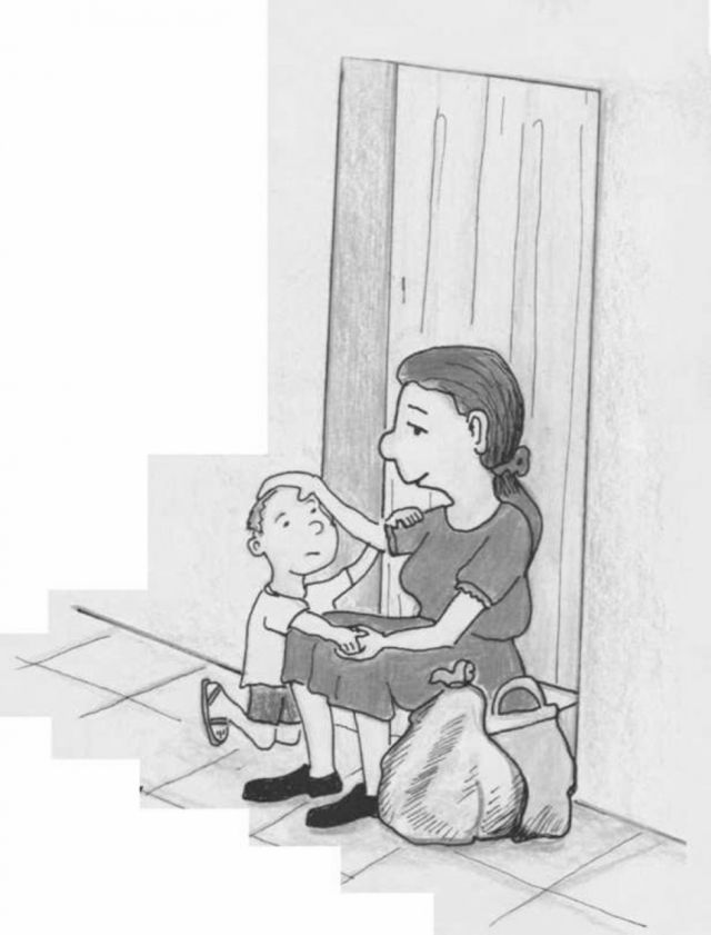 Toñin y madre