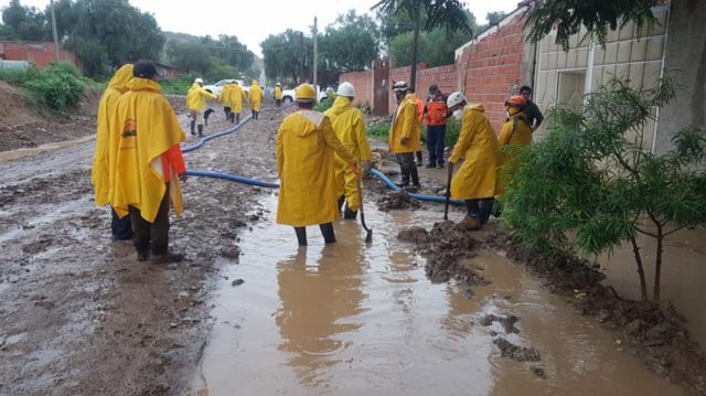 Lluvias causaron inundaciones y anegamientos en Tarija