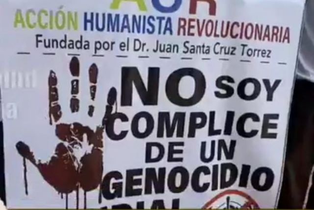 Tarija: Representantes de AHR indican que el Covid-19 no existe y la vacuna es asesina