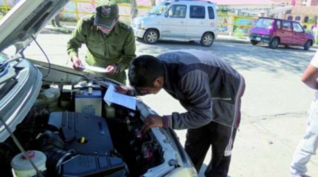 Policía amplia plazo para la inspección vehicular
