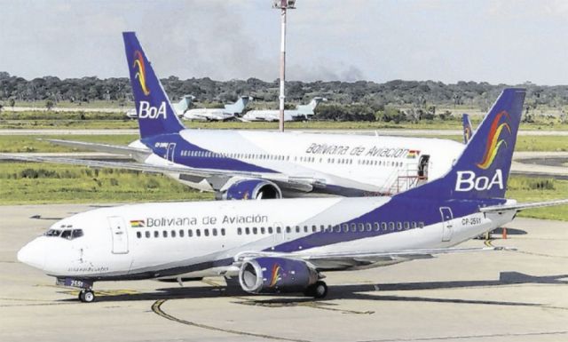 BoA transportará el material sanitario para enfrentar el COVID-19