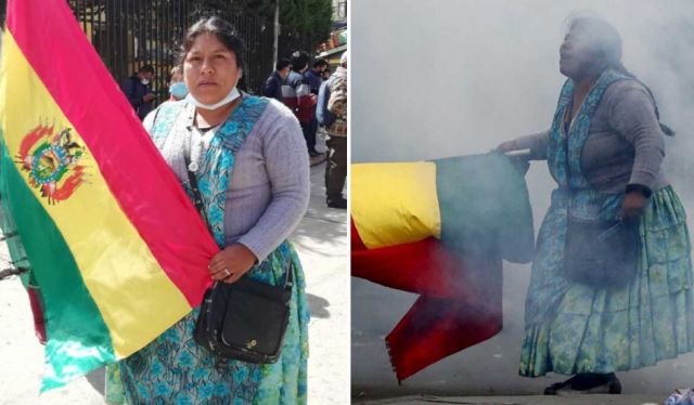Mujer protagonista de icónica foto denuncia usurpación de su imagen para política
