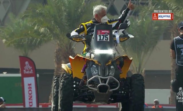 Los Martínez completan la segunda etapa del Dakar 