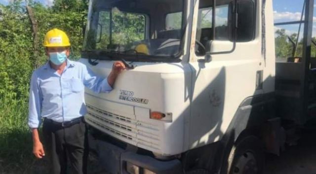 Aduana devuelve camión de contrabando en Caraparí 