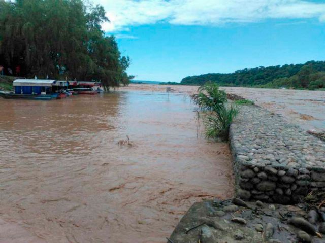 Tarija, ocho municipios  en alerta por las lluvias