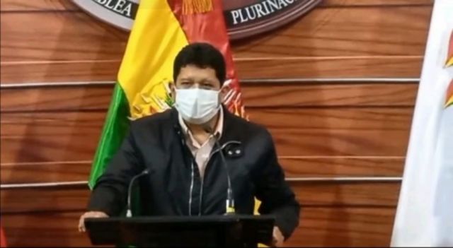 Senador del MAS anticipa fiscalización al uso de recursos para el COVID-19