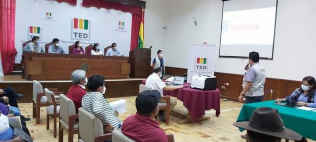 ISA y FPV, primeros en la papeleta para elegir Gobernador en Tarija