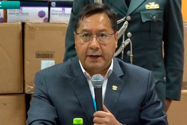Arce: se busca “sincerar los números” de contagios