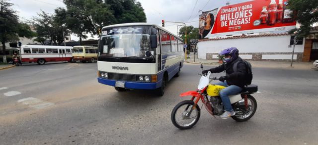 Paro de transporte en Tarija