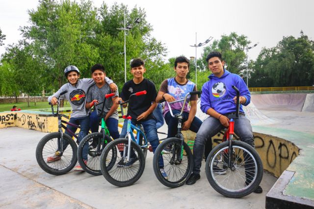 Mateo Muñoz, José, Cecilio Almazán, Carlos Rivera  y Cristhian Peralta.