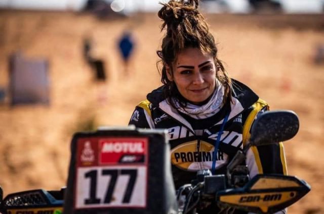 Suany Martínez concluyó el Dakar y lo hizo en el top 10