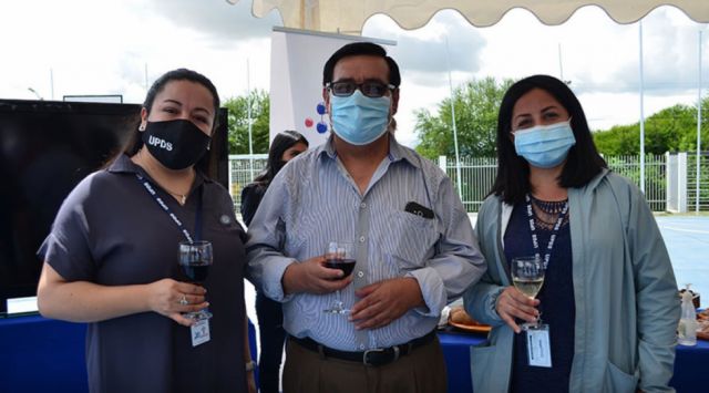 Los docentes de la UPDS celebraron  este gran paso de la institución. Crédito: UPDS.
