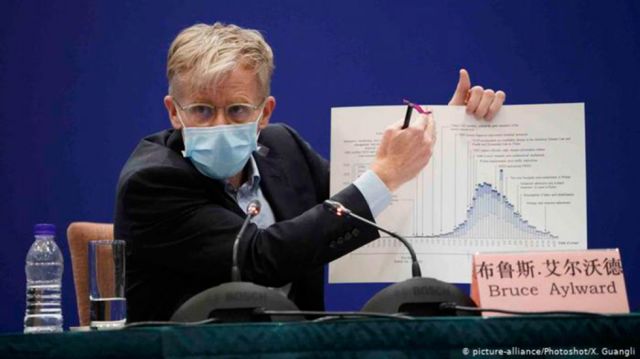 China recibe a OMS en días intensos contra la Covid-19