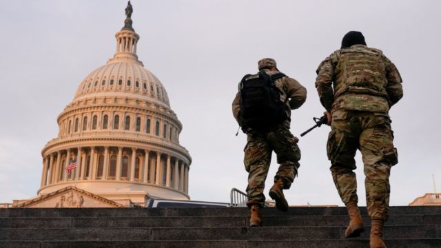 El Servicio Secreto de EE.UU. crea una 'Zona Verde' y una 'Zona Roja' en Washington antes de la toma de posesión de Biden