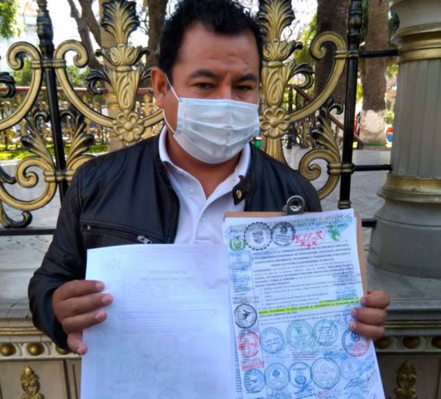 Gremiales se suman al paro del Transporte
