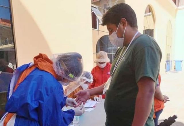 Test Covid: 120 funcionarios municipales dieron reactivo en Tarija